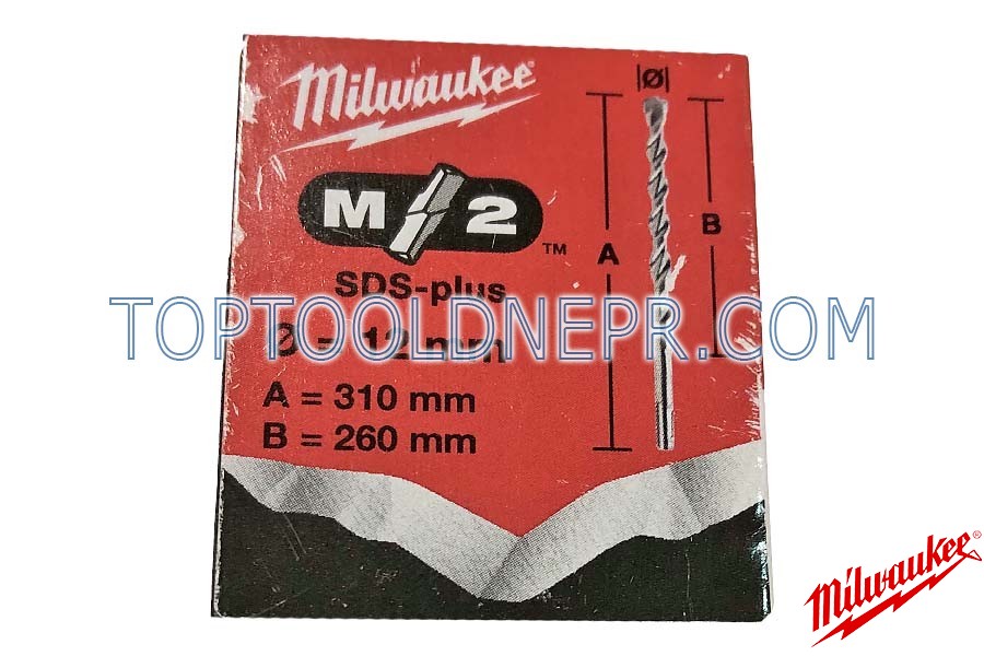 Бур Milwaukee SDS-Plus M2 12x310 мм (4932353825)