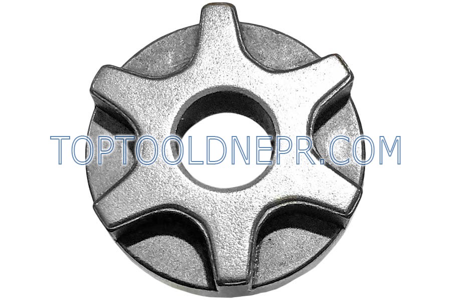 Зірочка для болгарки 6 променів d10*30 h10 / L14mm (з лысками)