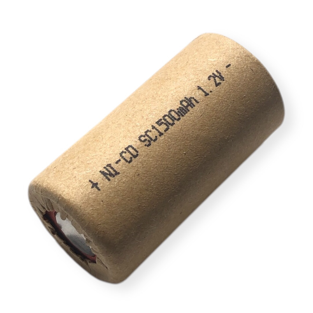 Акумуляторний елемент Ni-Cd SC1500mAh 1.2 V