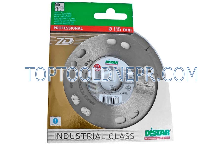 Коло алмазний Distar 115х1,1х8х22,23 ESTHETE CERAMICS