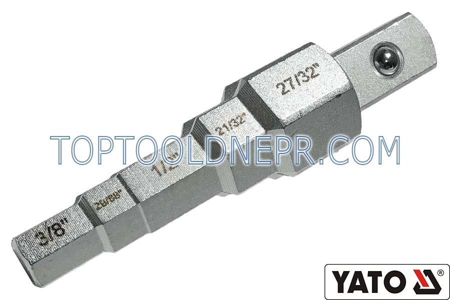 Ключ ступінчастий під американки YATO квадрат 1/2.