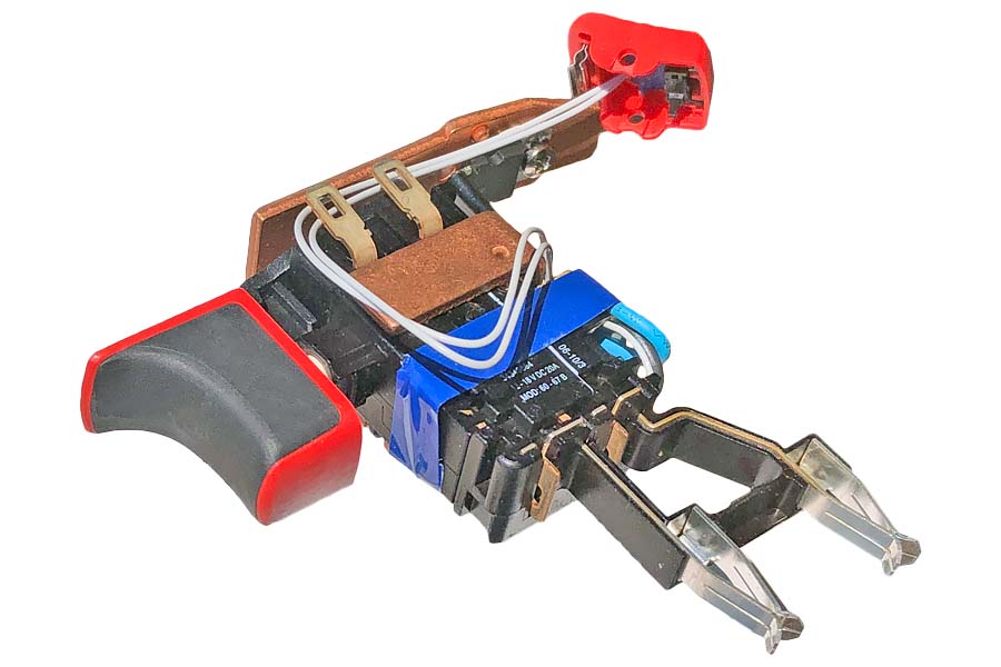 Кнопка для акумуляторного гвинтівки metabo BSZ 14.4 V 343408640