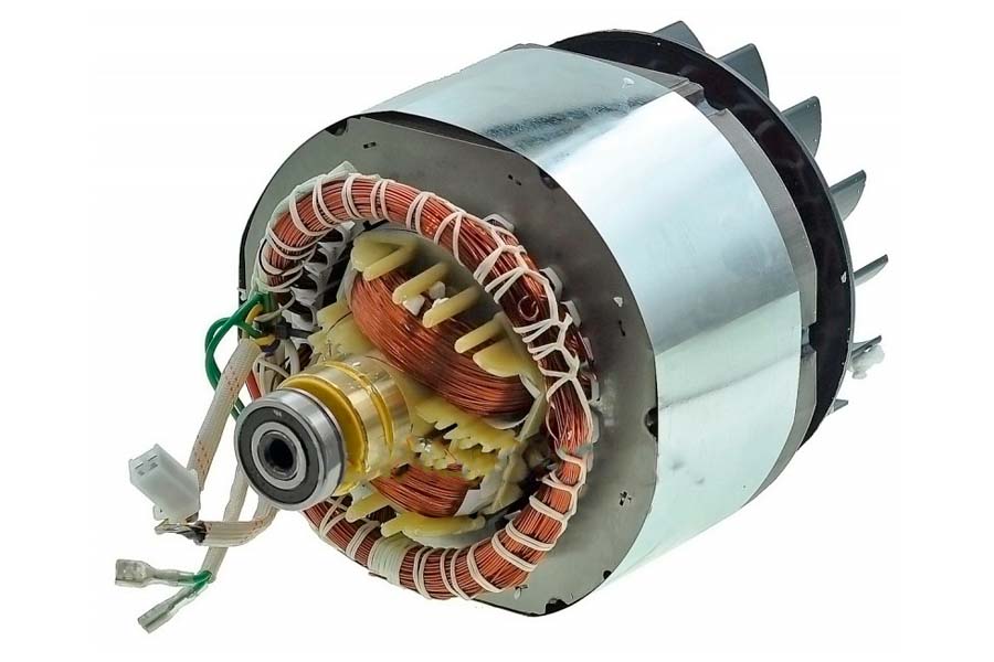Електродвигун у зборі (якір + статор) генератора 168F 2.0-2.5 kWt