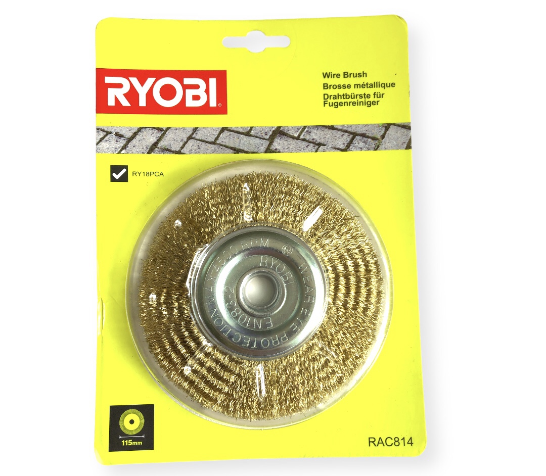 Щітка для чищення швів плитки RYOBI RY18PCA метал 5132004346
