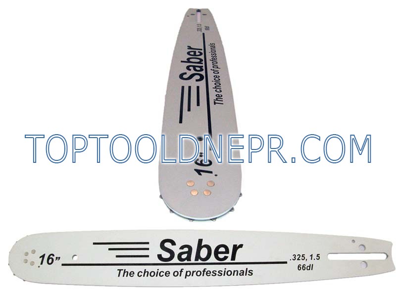 Шина для бензопили 66 ланок 1,5 Saber 0,325