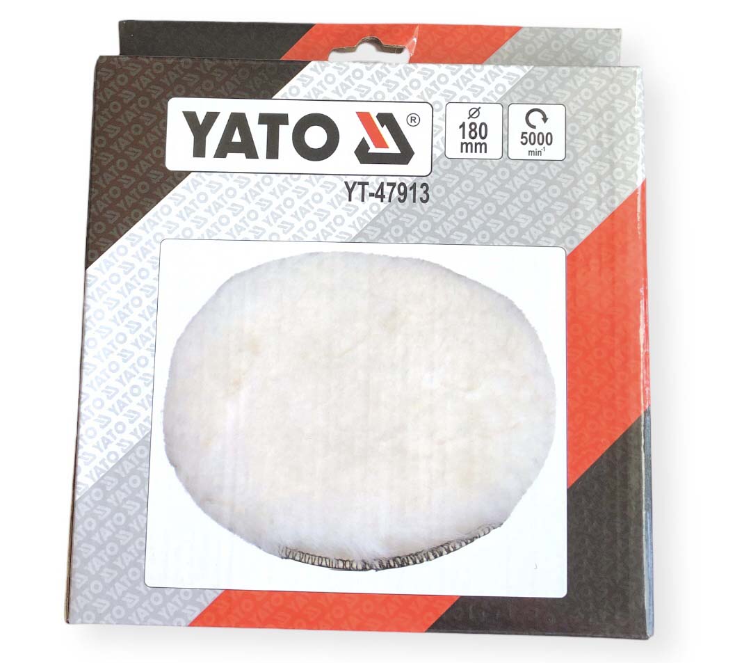 Полірувальний круг 180 мм. YATO YT-47913