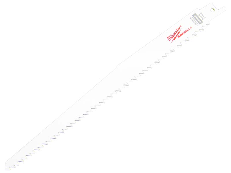 Пиляльне полотно Milwaukee 230х4,2мм по дереву/пластику 6-190/6-100мм, 1шт
