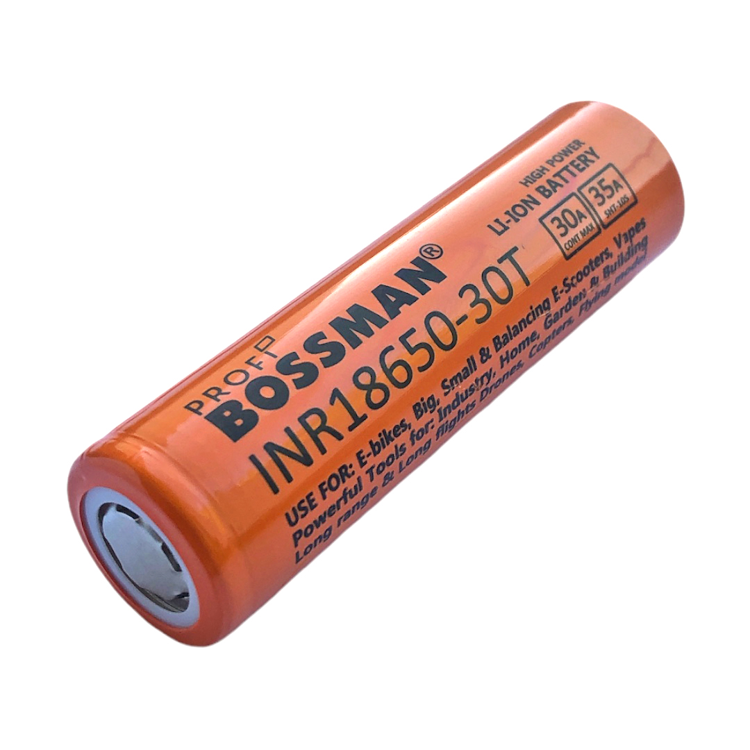 Акумуляторний елемент Bossman INR18650-30T — 3000 3,7 В, 30 A