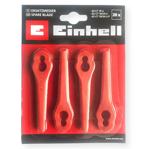 Ножі пластикові тример Einhell GE-CT 18 Li 20 шт.