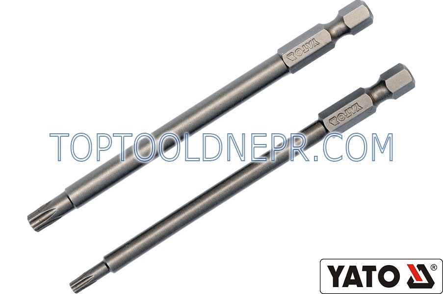 Біта YATO "TORX SECURITY" на 1/4", T15/T27, l=100мм, Набір 2шт.