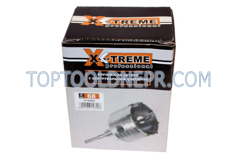 Коронка по бетону 68мм X-TREME SDS+