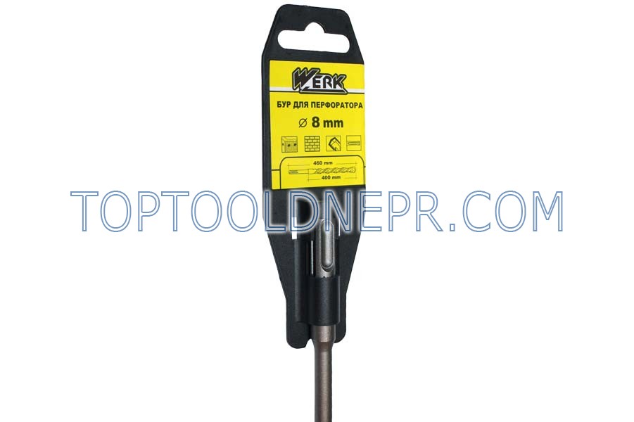 Бур SDS+ WERK 8х460
