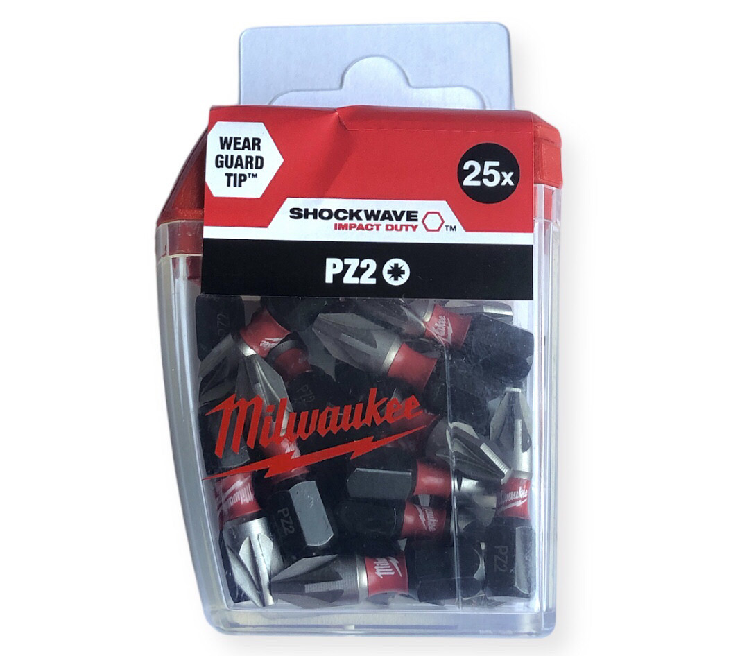 Біта Milwaukee PZ2 25мм 25шт 4932430864