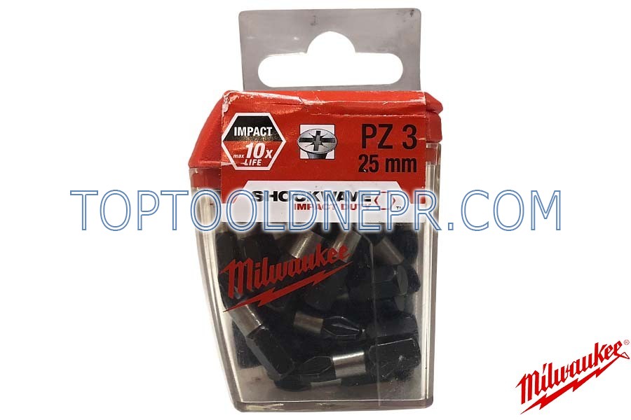 Біта Milwaukee PZ3 25мм 25шт