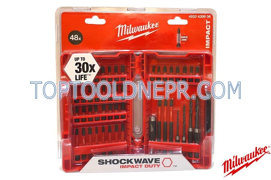 Набір біт Milwaukee 48шт