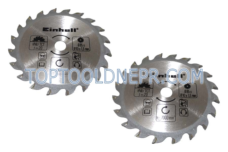 Набір дисків для роторайзера Einhell 6 шт., 83х10 мм