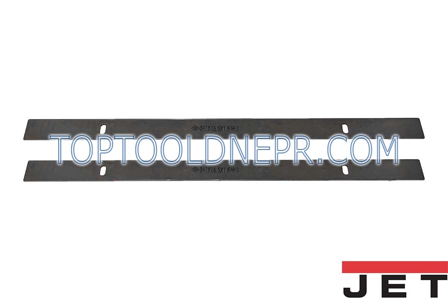 Ножі для деревообробного станока JET JPT-10B 261х16,5х1,5мм фірмові