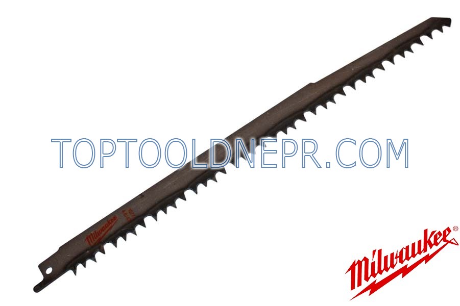 Пиляльне полотно Milwaukee 240х5,5мм для робот по дереву/пластику 15-190/15-190мм, сталь, 1шт