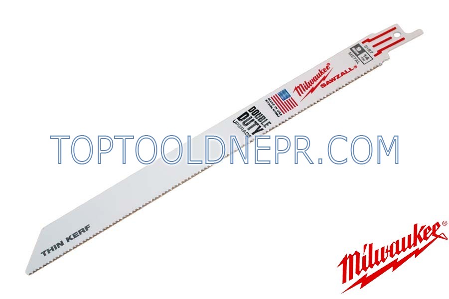 Пиляльне полотно Milwaukee 230х1,8мм для робот по металу 3-10мм, сталь Matrix II, 8% кобальт, Bi-Metal, 1шт