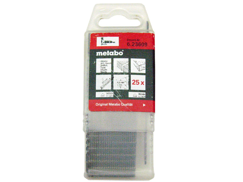 Пилки для лобзика Metabo 101D 25шт