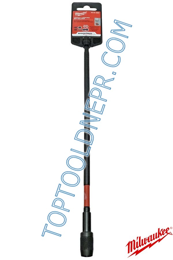 Магнітний тримач для біт з фіксатором Milwaukee Shockwave Impact Duty 305 мм 48324533