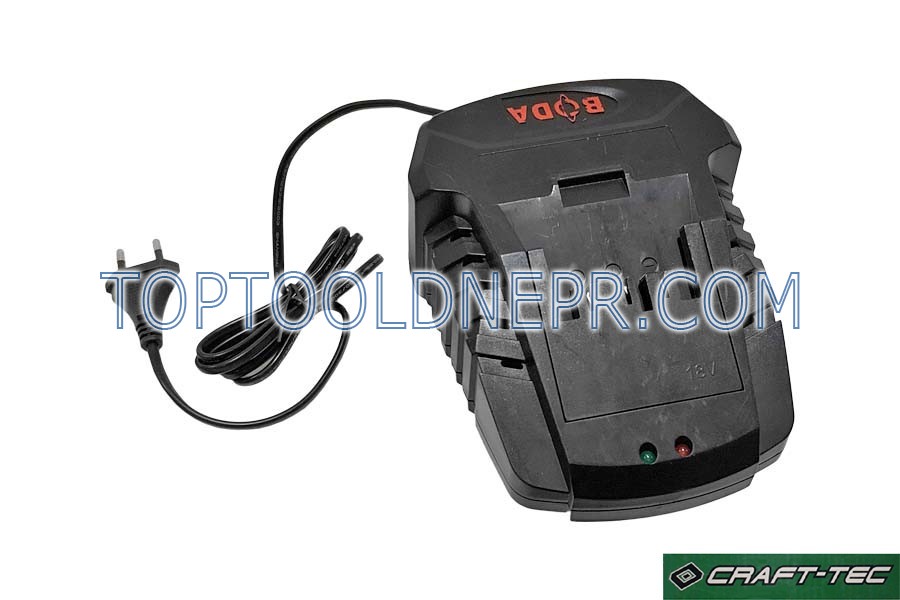 Зарядний для шуруповерта Craft-tec 18V Li PRO